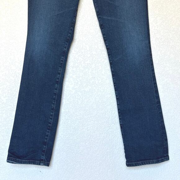 AG Adriano Goldschmied Womens Mari Mid-Rise Slim Straight Leg Jean Size 31 - Picture 6 of 16